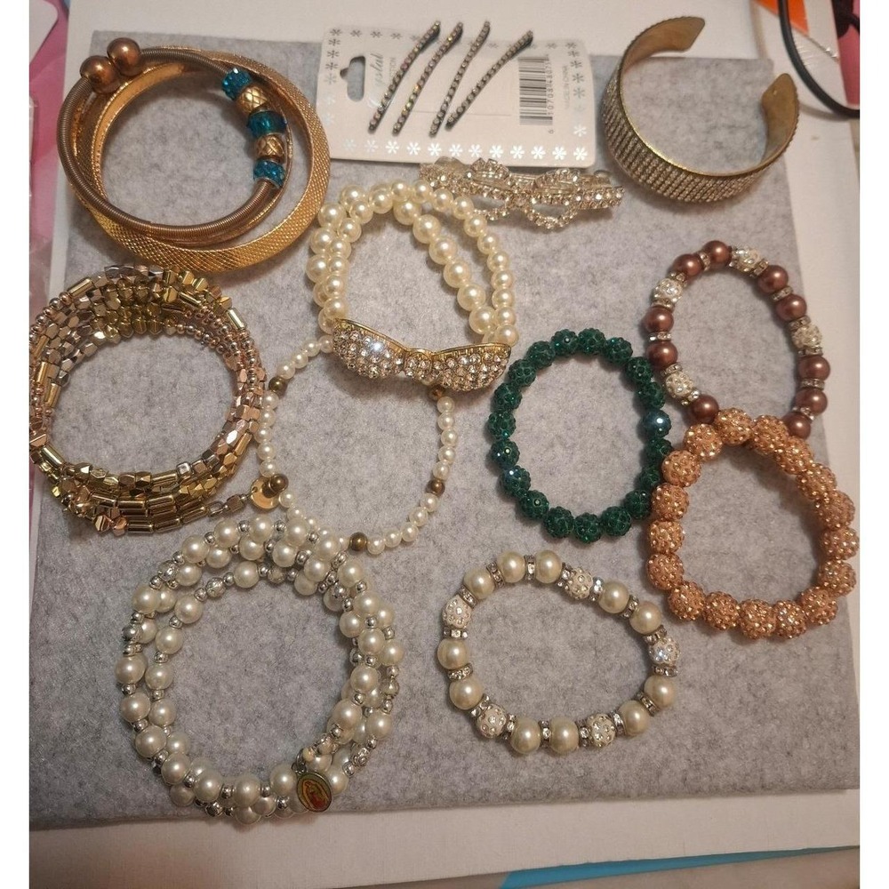 Jewelry bracelets bundle